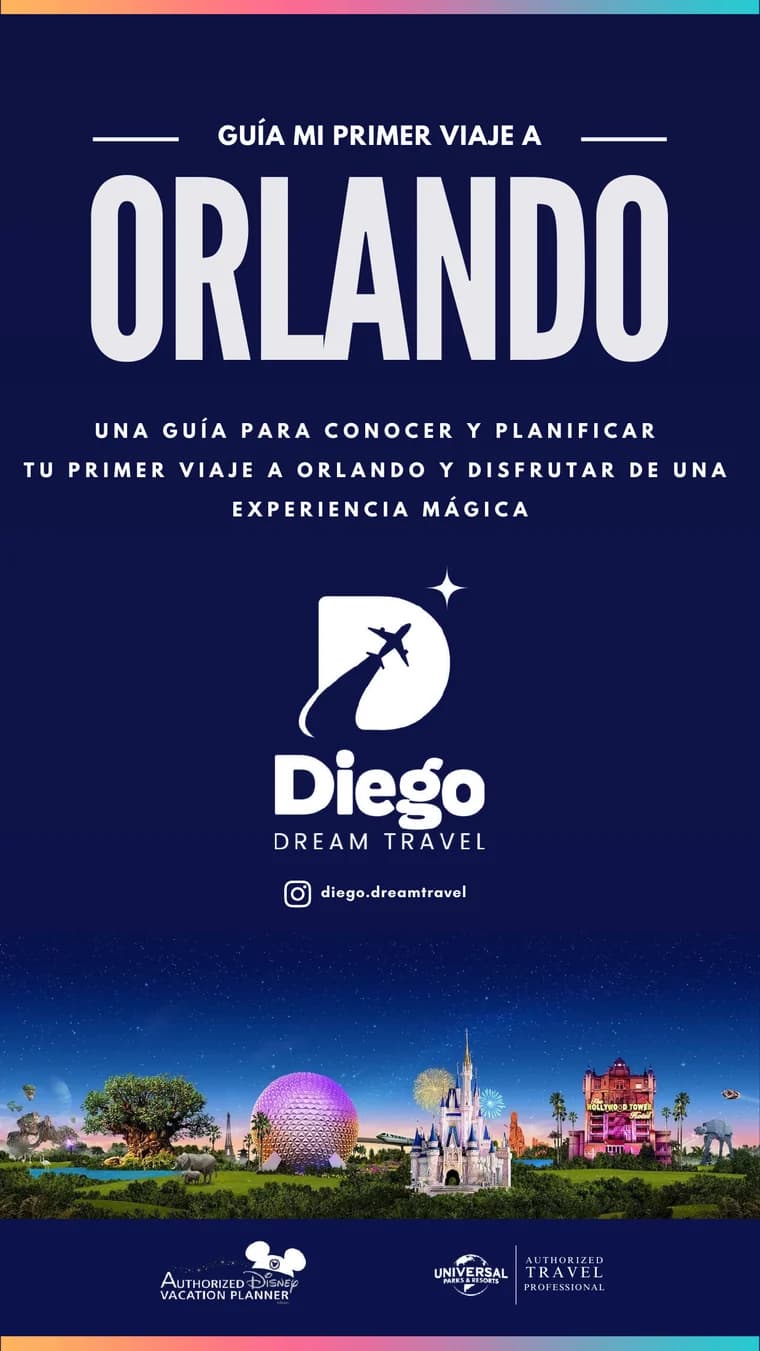 Portada de la guía Mi primer viaje a Orlando